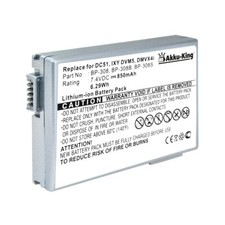 Akku für Canon BP-308 BP-308B BP-308S DC51 DMVX4i HR10 HV10 IXY DVM5 Optura 600