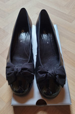 Gabor-Damenhalbschuhe, Mod. 74.160.17, schwarz, Gr.: 42 (UK:8), getr.