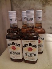 4 x Jim Beam Bourbon Whiskey 700ml Flasche