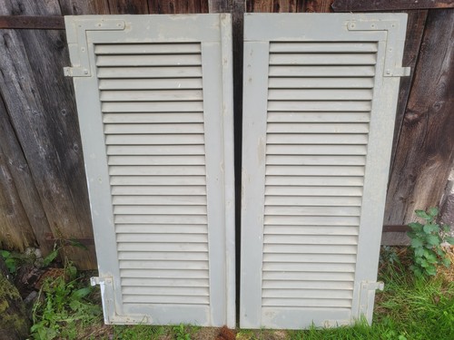 Paar fensterladen holz - 1,