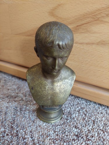 Antike bronze messing - bronze, büste