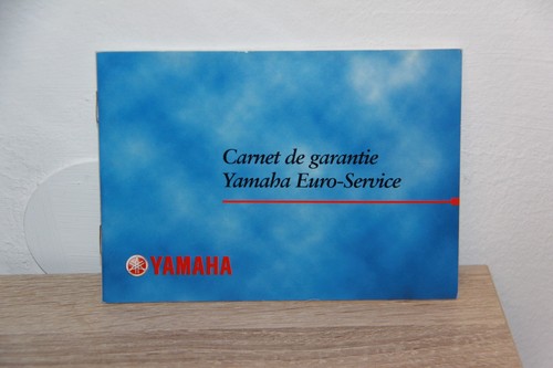 Yamaha garantieheft neu - garantieheft,