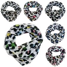 Leo Loop Schal mit Leopard