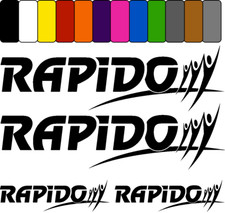 RAPIDO aufkleber sticker