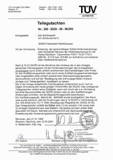 Harley Davidson Teilegutachten Gutachten Tüv Breitreifen UHS Neubau Schwinge PDF