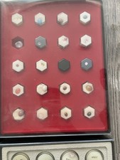 9 Sammelboxen Schätze der Erde Edelsteine Mineralien,fast vollständig!