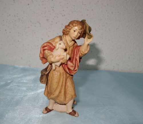 Hirte mit schaf und - hirte,
