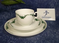 ALT FÜRSTENBERG Schloßgarten grüne Ranke  - 1 Kaffeegedeck II.