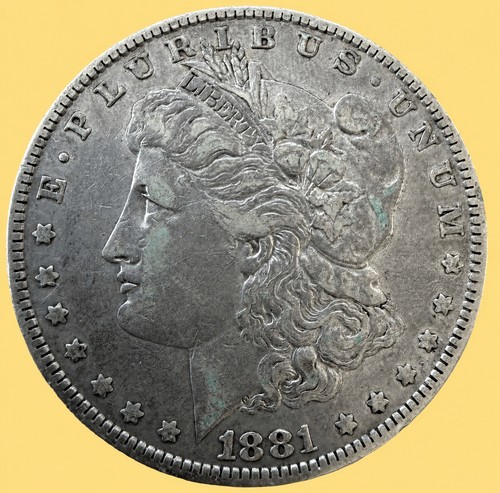 1881 morgan dollar usa - 1881-o,