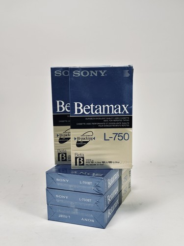 Sony betamax 750 - l-750, kassette