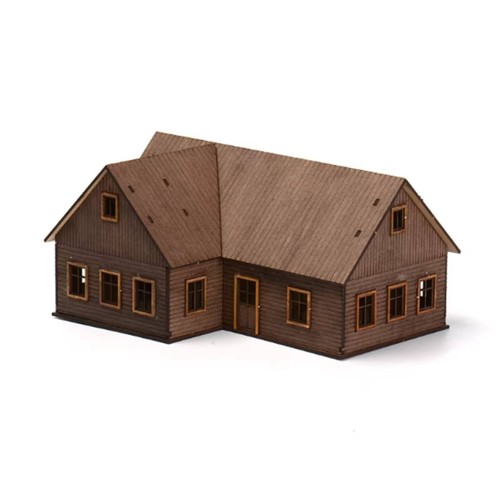 Holzhaus bausatz 72 - bausatz, 1:72