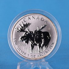 Kanada 5 Dollar 2012 Moose 1 oz. 9999  Silber unz