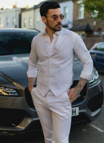Herren sommeranzug weste - herren, hose