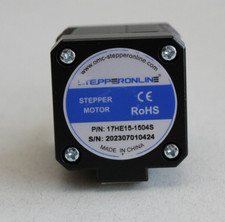 StepperOnline Nema 17 Bipolar Schrittmotor - Silber/Schwarz (‎17HS15-1504S-X1)