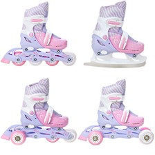 Inlineskates/Triskates/Rollschuhe/Schlittschuhe Raven Loret verstellbar - Neu!