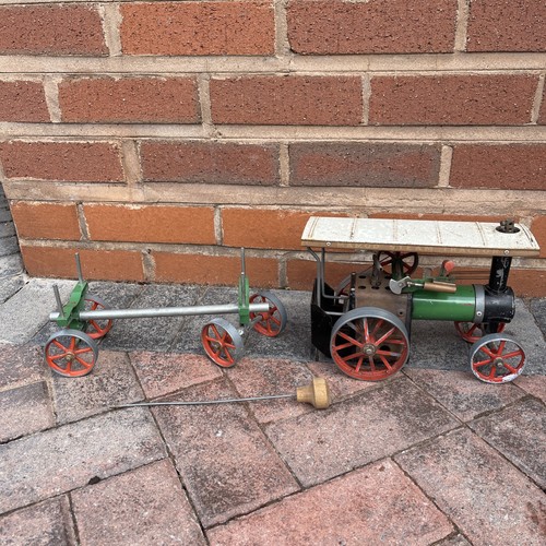 Oldtimer mamod dampftraktor - oldtimer,