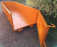 Citycontainer gebraucht, wenig benutz, Abrollcontainer, Holzcontainer