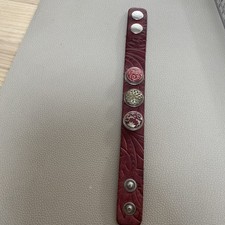 NOOSA Amsterdam ORIGINAL Armband  Bordeaux 3 Chunks 22 Cm 2 Breit