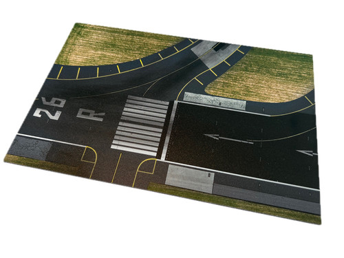 Alu diorama platte flughafen - diorama,