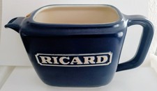 Seltener blauer Ricard Pastis Anis Wasserkrug Kanne 1 Liter top Zustand