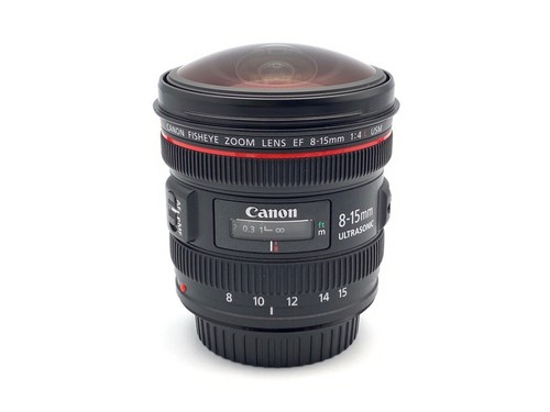 Canon 15mm f4l - 8-15mm, fisheye