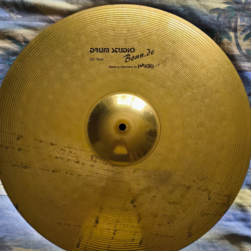 Paiste ridebecken zoll drum - 20,
