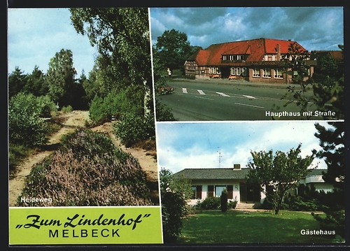 Ansichtskarte melbeck gasthof - melbeck,,