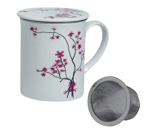 Cherry blossom teetasse mit - teetasse,