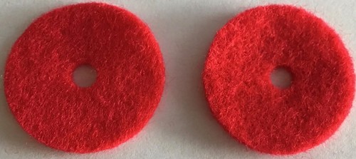 Zwei nähmaschinen rote - zwei,