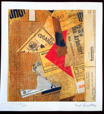 Kurt Schwitters Lithografie