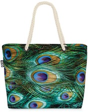 VOID Tasche Pfauenfedern Vogel