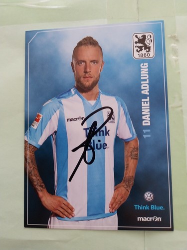 Autogrammkarte tsv 1860 - tsv,