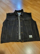 Jeans Weste Biker Kutte Marke Basicstyle Größe XL (fällt größer aus) Herren Blau