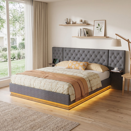 Boxspringbett 140x200 - , cm
