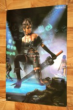 Final Fantasy X-2 Paine, Rikku, Yuna Rare Poster Playstation 2 PS2 Square Enix 