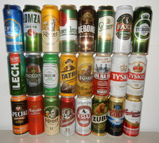 24 Schöne Bierdosen aus