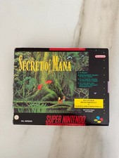 Secret Of Mana NOE Super Nintendo SNES PAL Collector