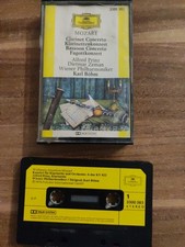 Mozart - Clarinet & Bassoon Concerto - Böhm - MC Kassette