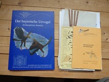 Archaeopteryx Bavarica. Konvolut aus Nachlass. Mit Autographen Peter Wellnhofer
