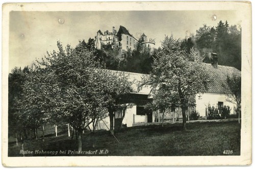 Ruine hohenegg bei - ruine,