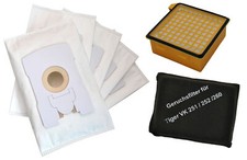 10 Staubsaugerbeutel Vlies + 2