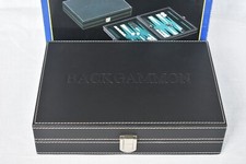 Backgammon Kunstleder klein Reisespiel magnetisch Philos 1714 Angebot
