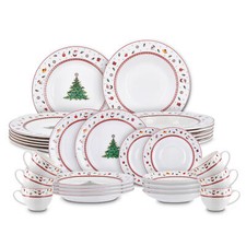 Weihnachtsgeschirr für 6