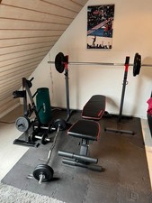 Hantelset 95Kg - Kurzhanteln, Langhantel, Hantelscheiben Hantelbank uvm.