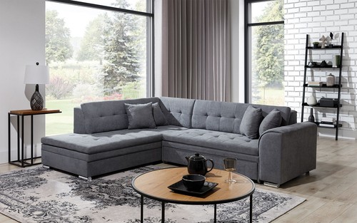 Ecksofa form wohnlandschaft - l-form,