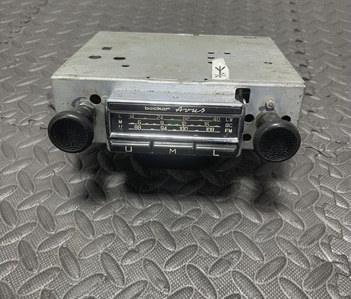 Becker avus oldtimer autoradio - becker,