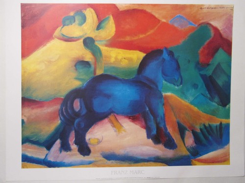 Franz marc blaues pferd - marc,