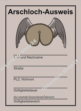 Arschloch-Ausweis, Geburtstag