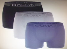 Gomati - Boxershorts Herren Seamless Pants Microfaser 3er Pack