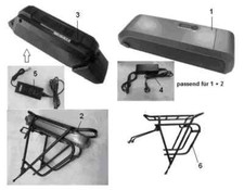 SFM / Sachs Battery 36V 11Ah